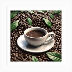 Coffee Beans 193 Art Print