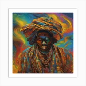 African Man Art Print