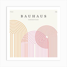 Bauhaus Exhibition Art Print