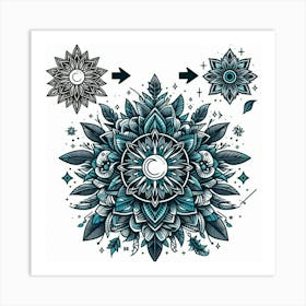 Mandala 3 Art Print