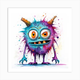 Monster 5 Art Print