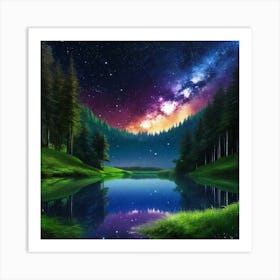 Milky Way 52 Art Print