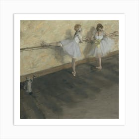 Two Dancers Art Print