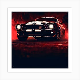 Ford Mustang 1 Art Print