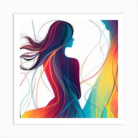 Portrait Of A Woman 61 Art Print