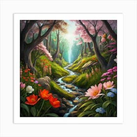 Fairy Forest Art Print