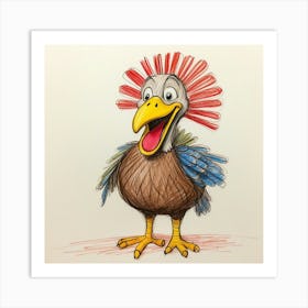 Rooster 30 Art Print