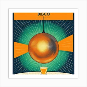 Disco Art Print