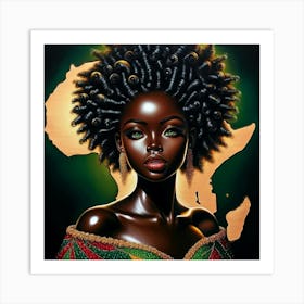 African Woman 1 Art Print