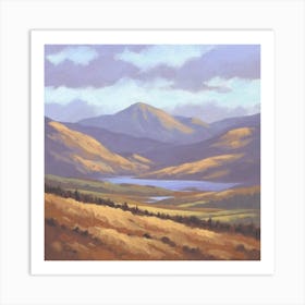 Sligo Mountains Art Print