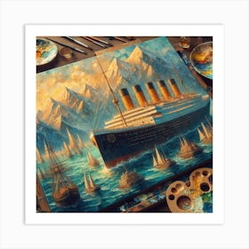 Titanic 6 Art Print