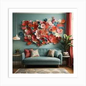 Flower Wall Art Art Print