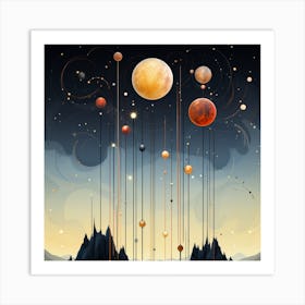 Vivid Verse Art Print