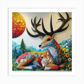 Deer 6 1 Art Print