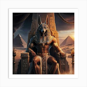 Pharaoh Of Egypt 1 Art Print