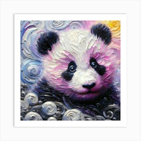 Panda Bear 17 Art Print