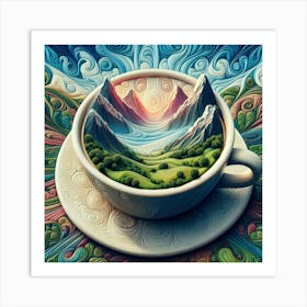 Cup Of Coffee Art Print