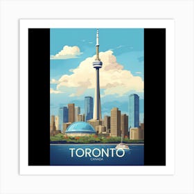 Toronto Art Print