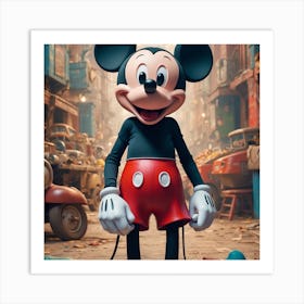 Mickey Mouse Art Print