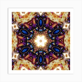 Psychedelic Mandala 92 Art Print