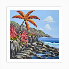 Hawaiian Sunset Art Print