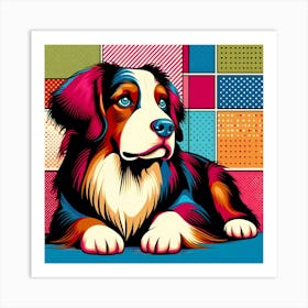 Bernese Mountain Dog 1 Art Print