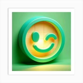 Smiley Face 29 Art Print