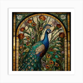 Peacock 14 Art Print