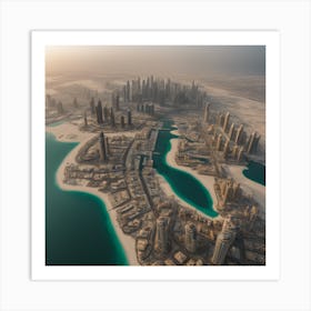 Dubai - Dubai Stock Videos & Royalty-Free Footage Art Print