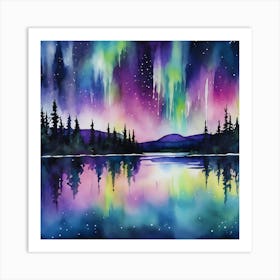 Aurora Borealis Art Print