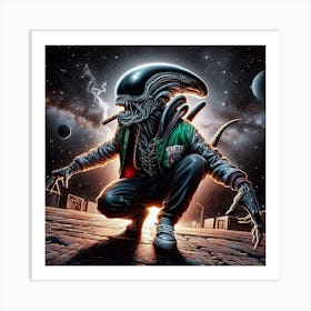 Alien 5 Art Print