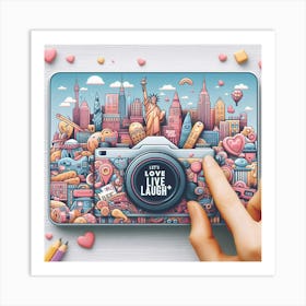 Love Live Laugh Photography  Art Print