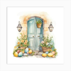 Easter Door 6 Art Print