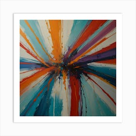 Burst 1 Art Print