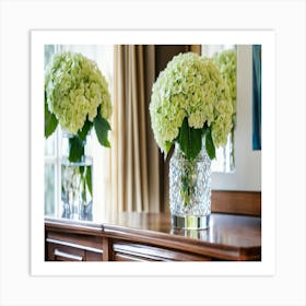 Hydrangeas 1 Art Print