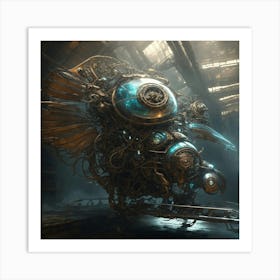 Steampunk Art Art Print