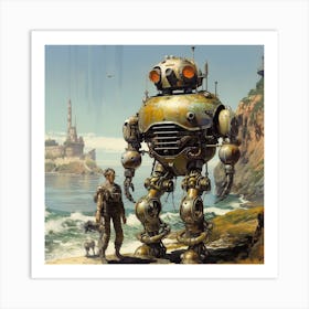 Igiracer Robots Were Actually Here Long Before Humans High Deta 3aad7f6e 1b5c 4e00 A975 1174e153199b Art Print