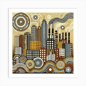 Cityscape 24 Art Print