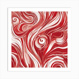 Candy Swirls Art Print