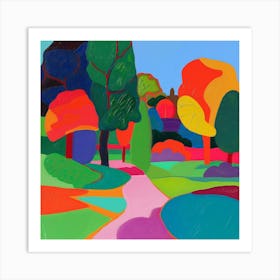 Colourful Gardens Kew Gardens Hillsborough Canada 2 Art Print