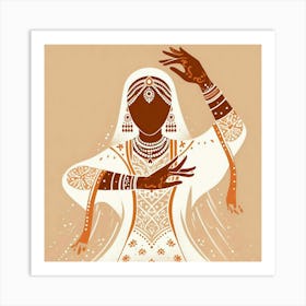 Indian Bride 2 Art Print