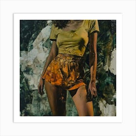 'The Girl In Yellow' Art Print