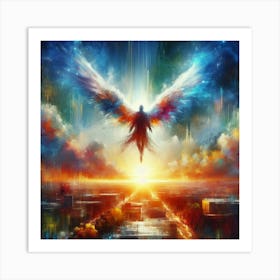 Angel Wings Art Print