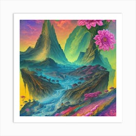 Dreamscape 3 Art Print