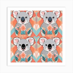 Koalas Art Print