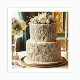 Wedding Cake 5 Art Print