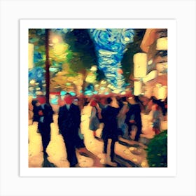 Night In Roppongi Art Print