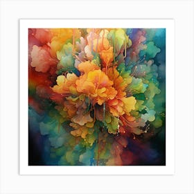 Abstract Painting 25 Art Print