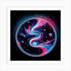 Yin And Yang Art Print