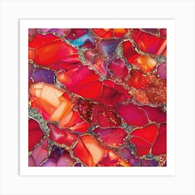 Candy Rocks (5) Art Print